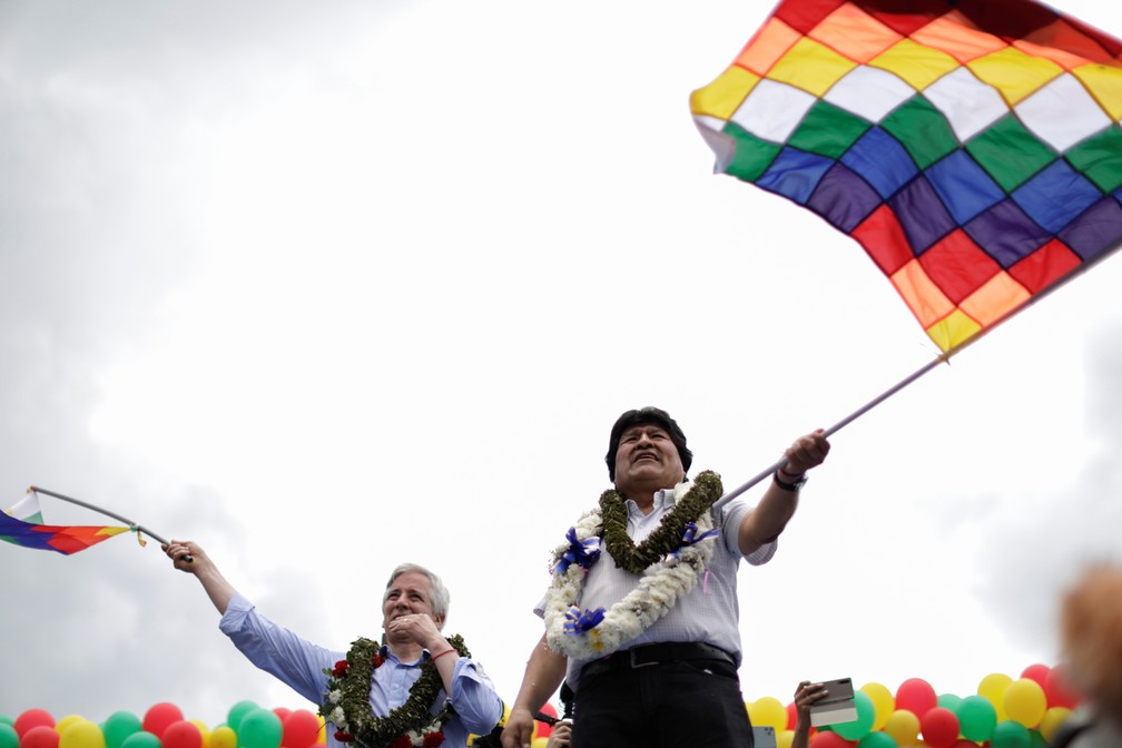 Evo Morales volta a Cochabamba um ano após deixar a Bolívia